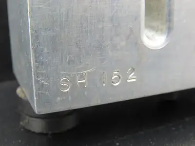 SH152 Ultrasonic Welding Horn Slotted Aluminum Plate 4"W x 2.6"H