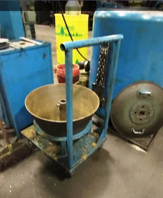 Barrett 401-E spindle post chip spinner oil extractor.