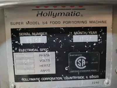 Super 54 Newest Model. Forms  Patties up to 8 oz. in Weight