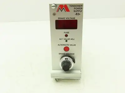 Marsilli & Co E3 Motor Brake Voltage Control New Part But Damaged READ Below