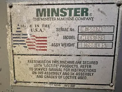 USED NIDEC MINSTER MEF5-32S