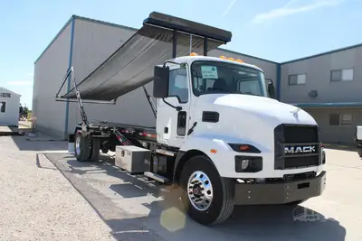 New | in-Stock 2027 MACK MD7 Rolloff Trucks Texas US | Roll Off Truck World #1491924