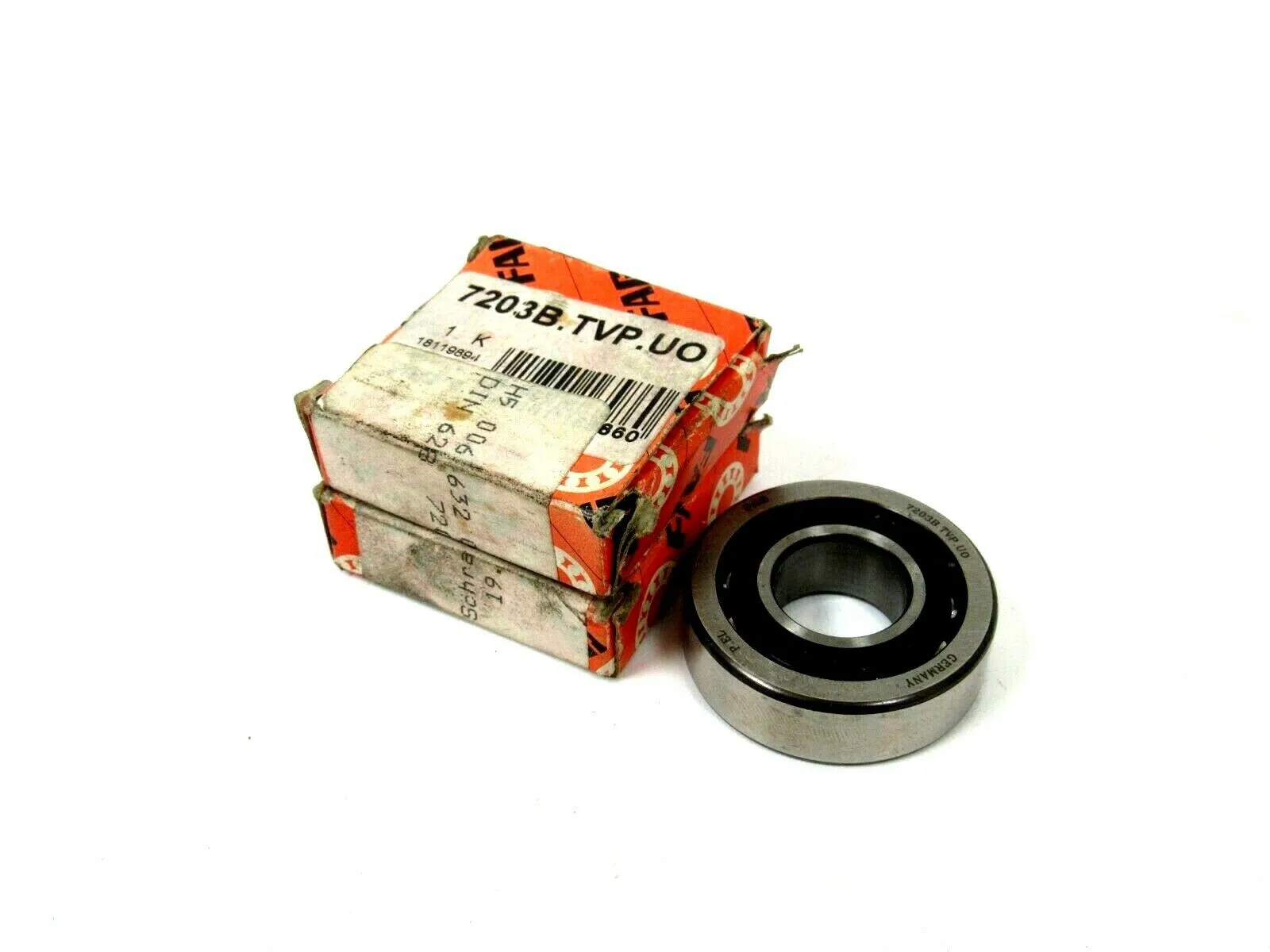 NEW OF 2 FAG 7203B.TVP.UO BALL BEARINGS 7203BTVPUO