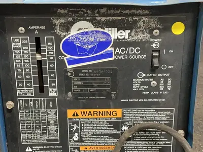 Used MILLER THUNDERBOLT AC/DC Arc Welders Ohio US | HGR 24 #1498614