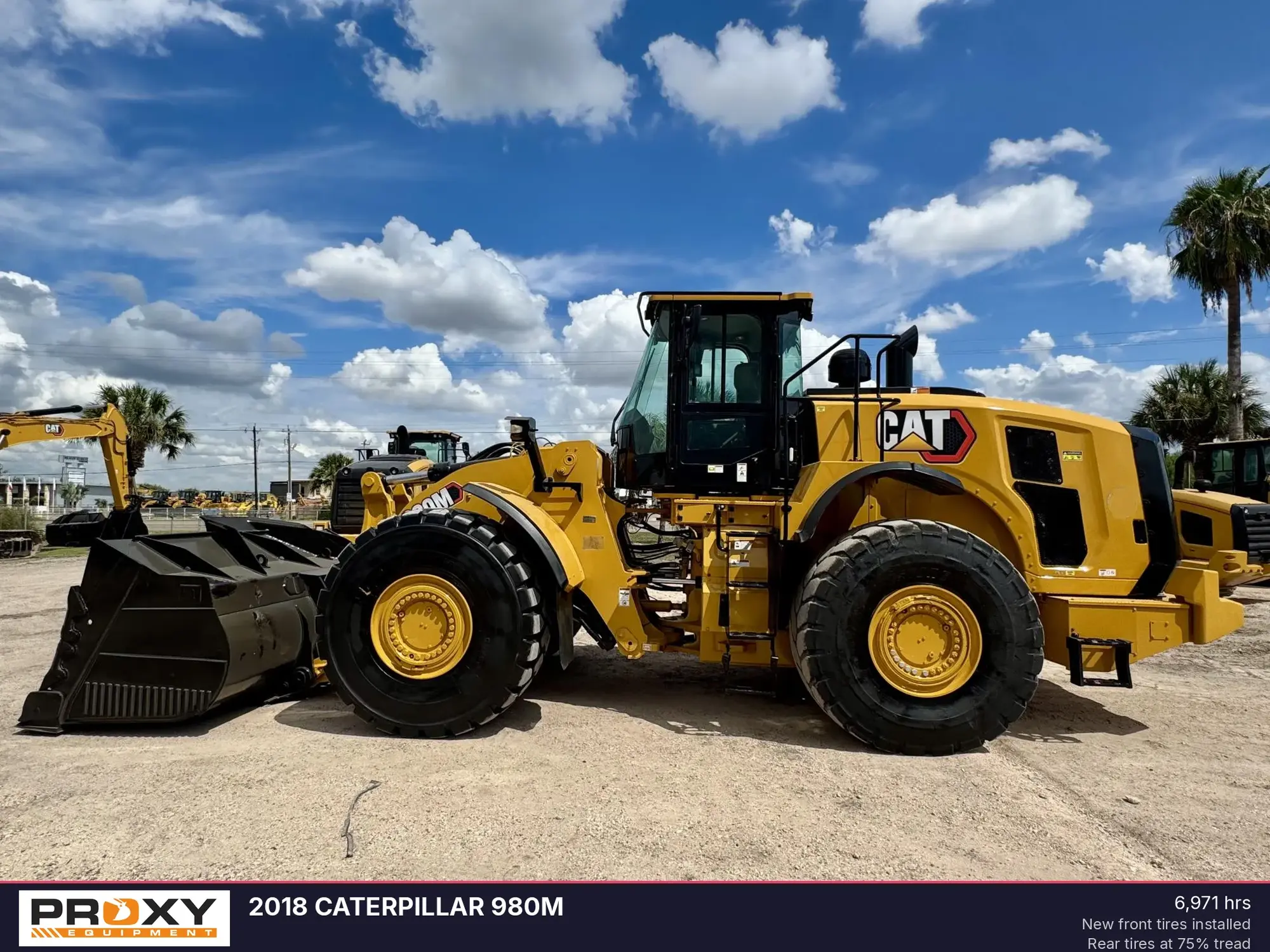 Used 2018 CATERPILLAR 980M Wheel Loaders Texas US | Proxy Equipment #1378249