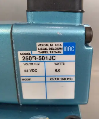MAC 57D-11-501JC Solenoid Valve Loc6E21