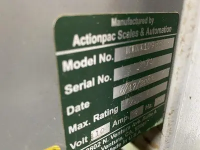 USED 2003 ACTIONPAC MIN109CX3