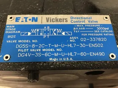 USED VICKERS DG4V3S6CMUHL760EN490