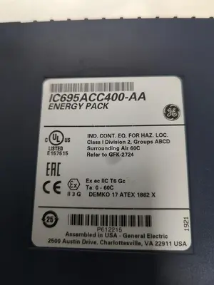 USED GE FANUC IC695PSA040J/IC695ACC400-AA