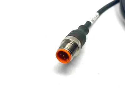 USED LUMBERG AUTOMATION DOUBLE END CONNECTION CORDSET M/F M12 5-PIN 10M
