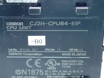 USED OMRON CJ2HCPU64EIP