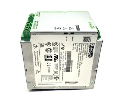 QUINT-PS/1AC/48DC/10,2866682 | Phoenix Contact QUINT-PS/1AC/48DC/10 Power Supply Unit 48VDC 10A 2866682 - Used