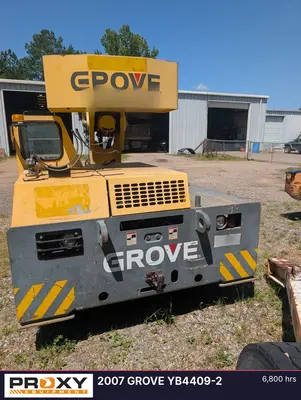 Used 2007 GROVE YB4409-2 Rough Terrain Cranes Alabama US | Proxy Equipment #1388989