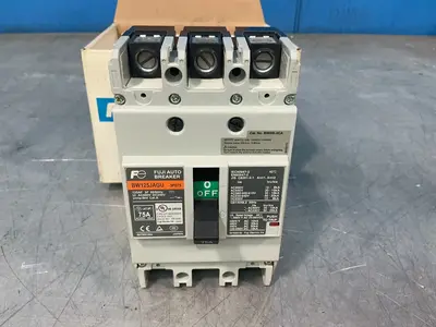 New | in-Stock FUJI BW125JAGU 3P075 Circuit Breakers Ohio US | HGR 24 #1324379