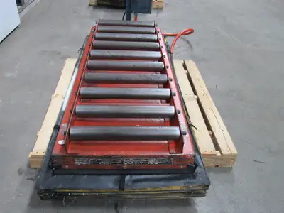 Globe 1000LB Hydraulic Scissor Lift Table 24"x60"Top  64"Max 12"Min 3PH Electric