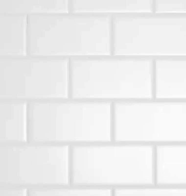 Daltile Restore Bright White 3x6 Ceramic Tile - 100 Pcs/Box 4 Boxes