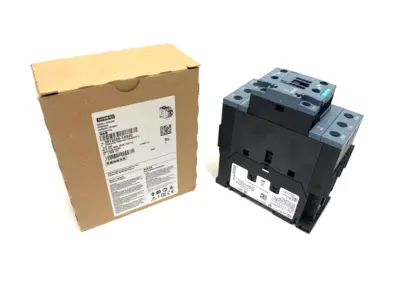 USED SIEMENS SIRIUS POWER CONTACTOR 3-POLE SCREW TERMINAL
