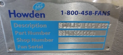 NEW Howden 5943C59G001