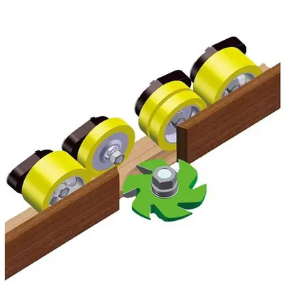 New | in-Stock CANTEK SMART 4 WHEEL VARIABLE SPEED POWER FEEDER Power Feeders (Woodworking) Wisconsin US | John G Weber Co Inc #1228862