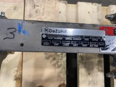 USED DEZURIK SIZE 8 STYLE KGC-ES