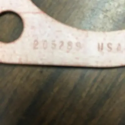 New | in-Stock CUMMINS GASKET - 205289 Seals & Gaskets Pennsylvania US | East West Machinery & Drilling #1415550