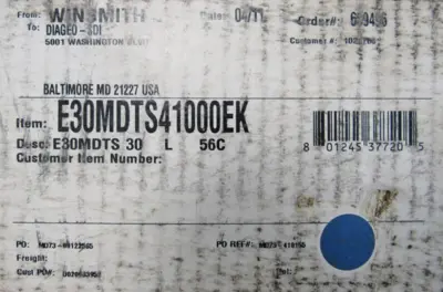 NEW WINSMITH E30MDTS41000EK GEAR REDUCER 30:1