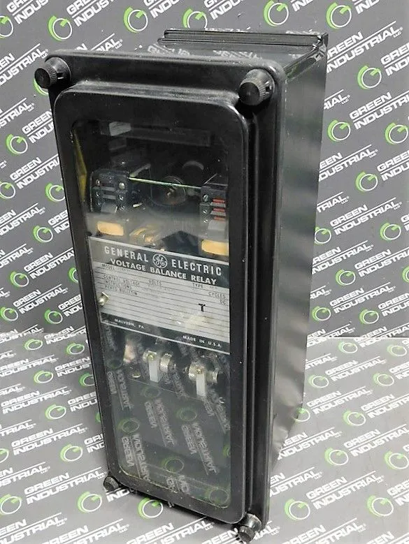 General Electric 12CFVB11B5A Voltage Balance Relay 120V 48/125V Control Used