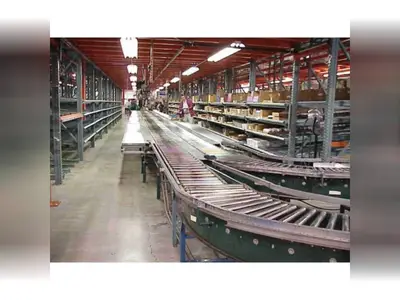 Used 2005 HYTROL 24″ CONVEYOR SYSTEM Roller Conveyors Florida US | USA Transequipment #1542519