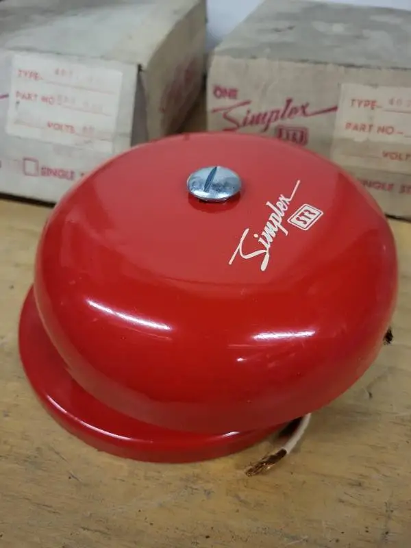 Set of 2 Simplex STR 6 Inch Vibrating Bells with Original Boxes
