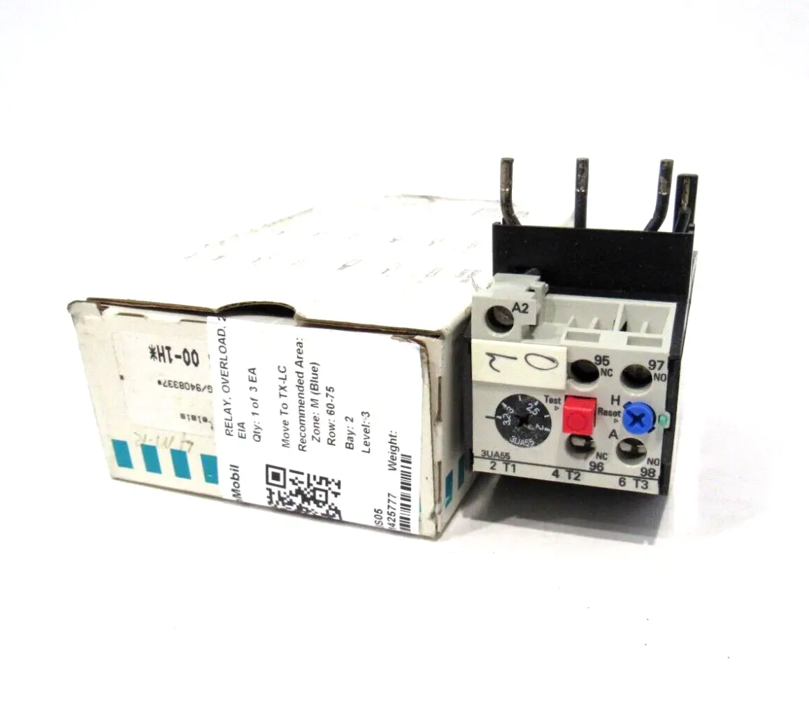 NEW SIEMENS 3UA55 001-D OVERLOAD RELAY 3UA55001D