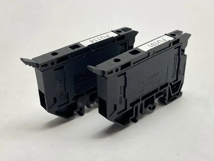 Used Allen-Bradley Finger Safe Fused Terminal Block LED Indicated LOT OF 2 Terminal Blocks Michigan US | Maverick Industrial Sales #1389568
