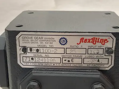New | in-Stock GROVE GEAR BM01100-2 Industrial Controls Ohio US | Surplus Asset Holdings #1242130