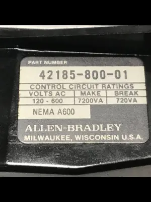 USED ALLEN BRADLEY 509-BOD SER B W45
