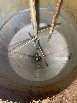 Tank, 2,250 Gallon, Stainless Steel, Agitation, Mueller #S745055