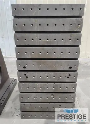 48"  x 24"  x  36" , T-Slotted Angle Plates, Drilled & Tapped Qty 2