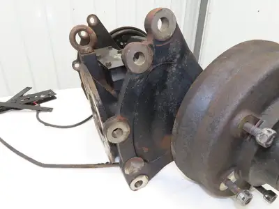 Hyster E60Z-33 Forklift Front Dual Wheel Drive Axle Assembly 6-Lug & Park Brake