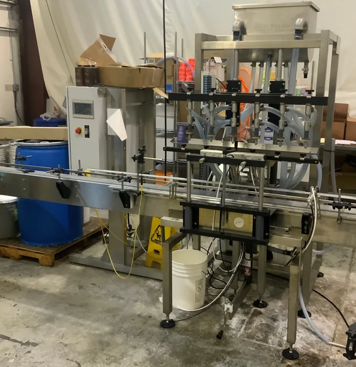 Used 2020 E-PAK 6 HEAD AUTOMATIC GRAVITY OVERFLOW FILLER Overflow Pressure Gravity Liquid Fillers Washington US | The Equipment Butler #1047526