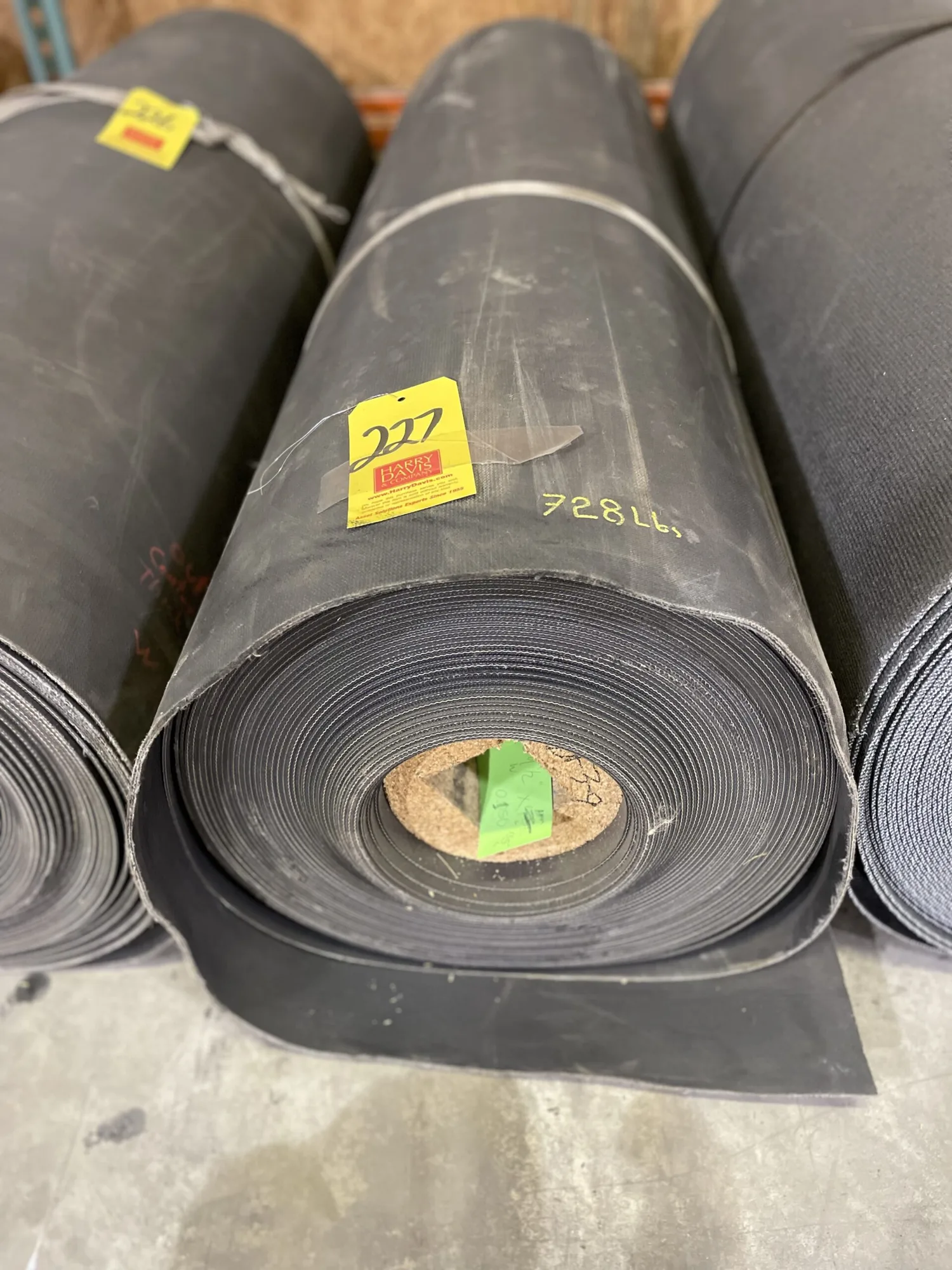59.5” PVC Textured Conveyor Belt 4mm x 135’