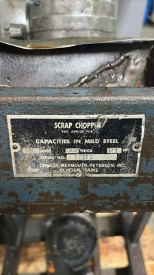COOPER WEYMOUTH 6" Scrap Machines & Choppers | Global Machine Brokers, LLC (6)