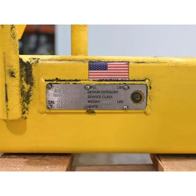 Used ACE Industries Bulk Bag Lifting Beam Frame - 4,000LB Capacity