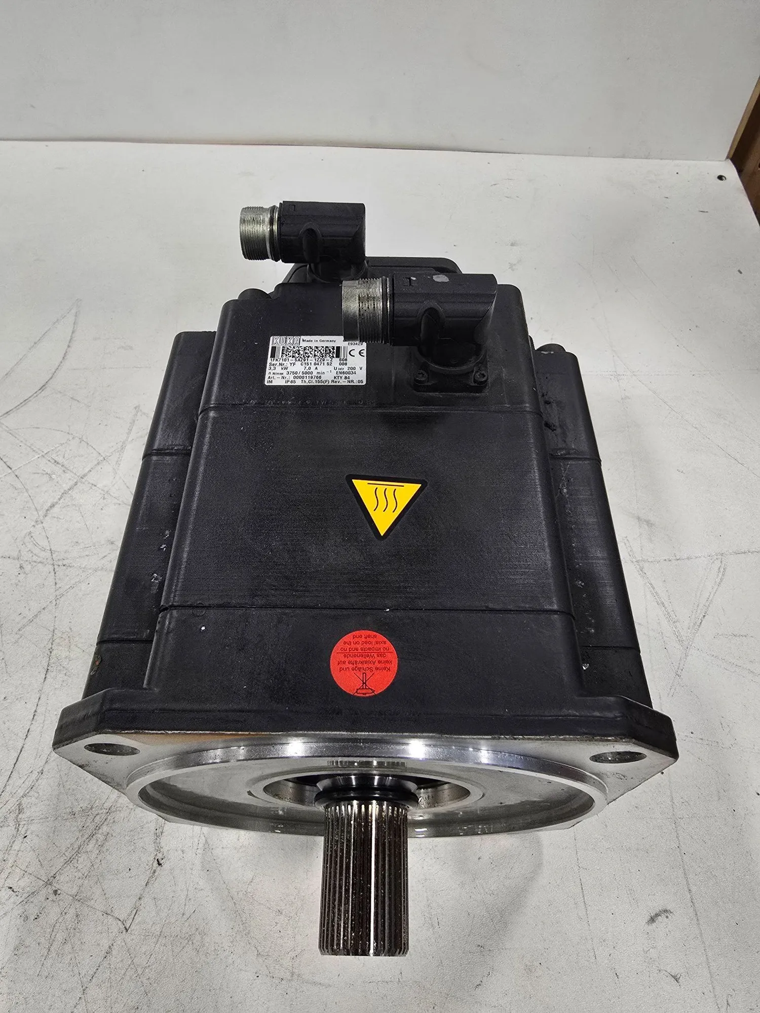 USED KUKA 1FK7101-5AZ91-1ZZ9-Z