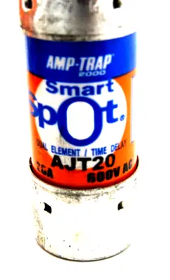 NEW LOT OF 6 FERRAZ SHAWMUT AJT20 FUSES