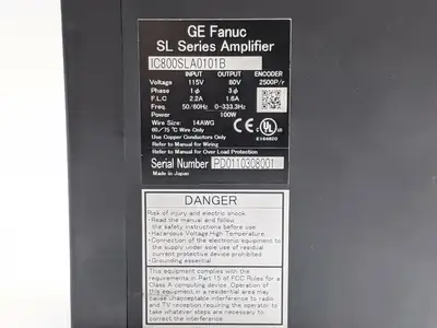 IC800SLA0101B | GE Fanuc  SL Series Amplifier - Used