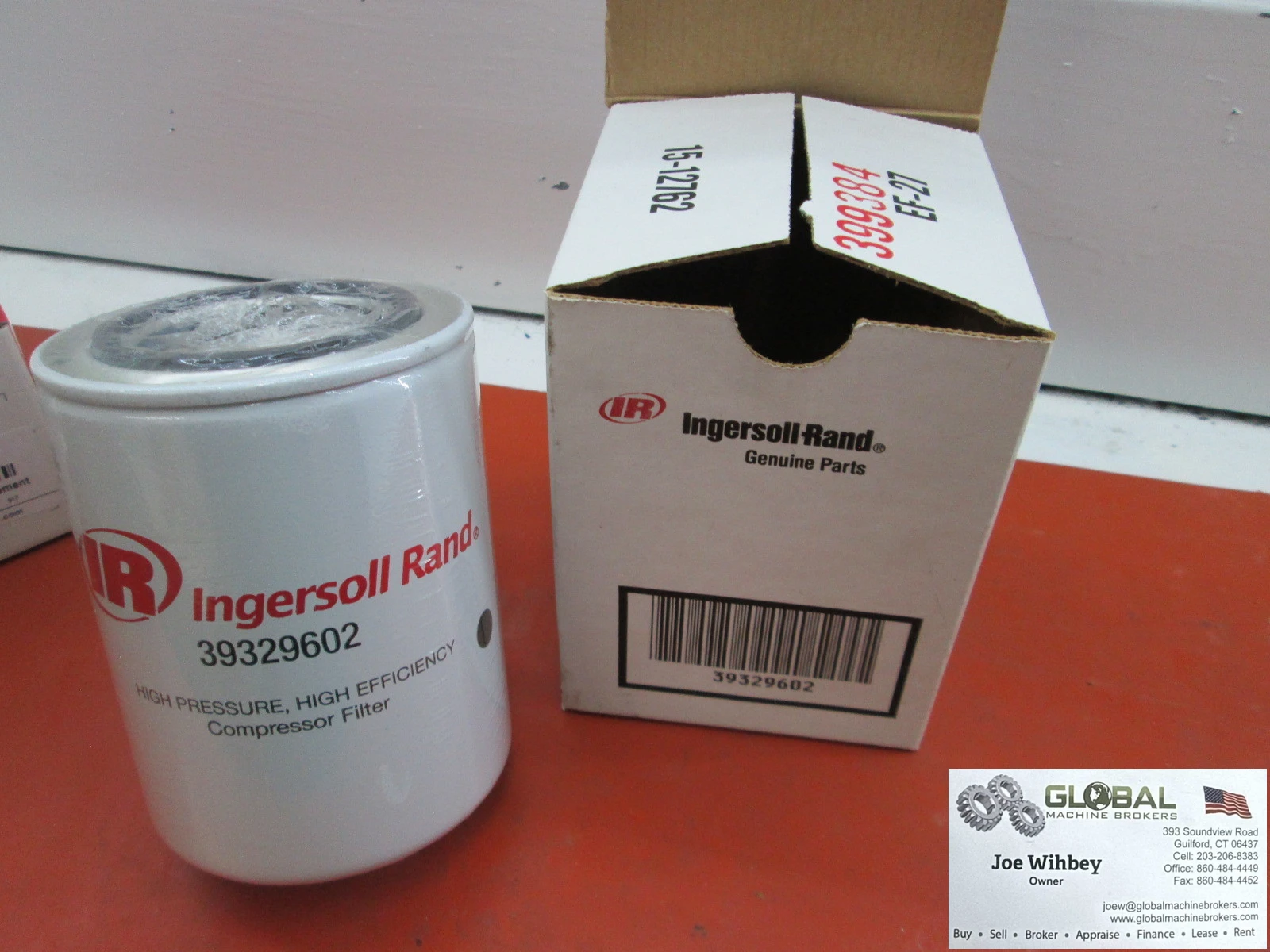 Ingersoll Rand 39329602 High Pressure, High Efficiency, Compressor Oil Filter