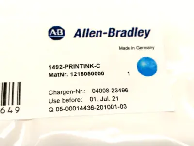 USED ALLEN BRADLEY 1492-PRINTINK-C