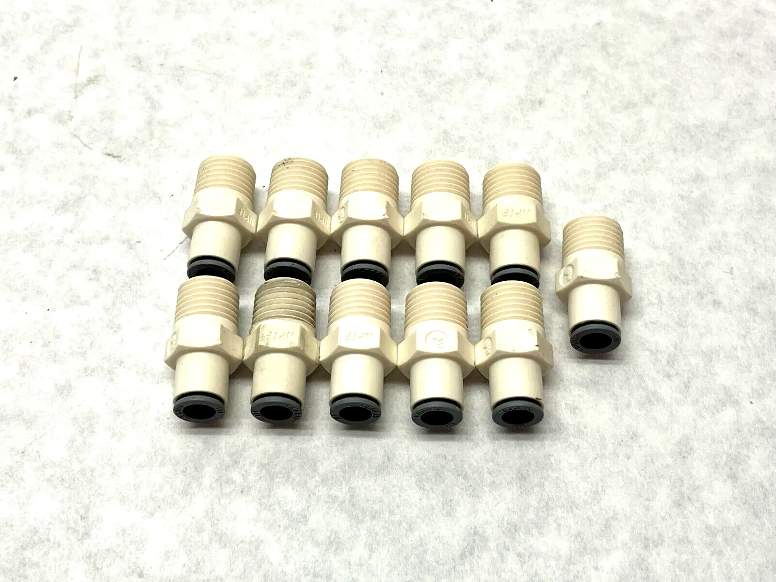 6505 56 14WP2 | Legris Liquifit  Male Connector Fitting LOT OF 11 - Used