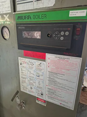Used MIURA LX-50-05 Boilers South Carolina US | ESS Industrial Equipment Sales #1517208