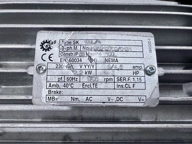 Used Nord Gear Corp. 9032AZD-100 L/4 Gearboxes Minnesota US | Peak Machinery, Inc. #284877