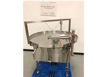 Used DL DL TECH 48 INCH ACCUMULATING TABLE Accumulation Tables New York US | Michael Benalt Inc #1274150