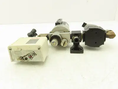 Norgren F73G-3AN-QT3 Water Filter, Mindman Oiler, Danfoss Pressure Switch 250PSI